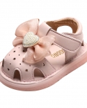 Female Baby Princess Leather Shoes Soft Bottom Toddler Shoes