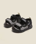 Childrens Casual Shoes Female Baby Soft Bottom Toddler Shoes Boys Baotou Shoes