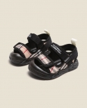 Zapatos casuales para niños, zapatos para niños pequeños de fondo suave para bebés, zapatos Baotou para niños