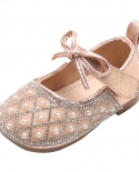 Zapatos de princesa para niñas, nuevos zapatos pequeños de cuero, zapatos para niños y bebés