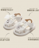 maibu bear נקבה נעלי נסיכת תינוק סנדלים לגיל שנה עד שנתיים תינוק ילדים נעלי פעוטות בנות נעלי רשת תחתית רכה