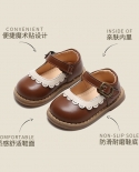 Girls Princess Shoes Childrens Small Leather Shoes Baby Soft Bottom Toddler Shoes