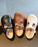 أحذية جلدية جديدة للأطفال لينة أسفل أحذية الأميرة الفتيات الفيلكرو
