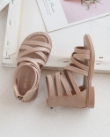 Girls Sandals New Summer Roman Shoes Trendy Childrens Fashion Princess Sandals