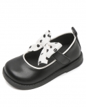 New Bow Childrens Small Leather Shoes Girls Summer Thin Soft-soled Princess Shoes