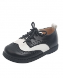 Girls Leather Shoes New Lace-up Dress Childrens Performance Shoes British Style Boys Shoes