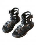 Childrens Roman Sandals Summer Bow Girls High-top Casual Shoes