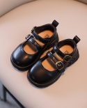 أحذية جلدية للأطفال الربيع والخريف النمط البريطاني عارضة الرجعية المتسكعون الفتيات