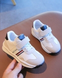 Childrens Sports Shoes Boys And Girls Casual Velcro Shoes