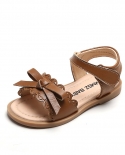 סנדלי בנות 2022 חדש קיץ תחתון רך קשת נעלי נסיכות לילדים אופנה ילדות קטנות נעלי חוף