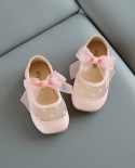 حذاء كاجوال بناتي بنمط قلب شبكي للأميرة للأطفال مع زينة فيونكة