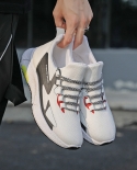 Mens Casual Shoes 2022 Fall Fashion Shockproof Jogging Training Shoes Lace Up Light Male Sneakers Cozy Walking Vulcaniz