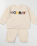 2022 Spring Fashion Baby Clothing Baby Girl Boy Clothes Set Newborn Sweatshirt  Pants Kids Suit Outfit Costume Sets Acc