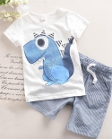 Childrens Suit Fashion Baby Boys Wear Cotton Long Sleeve Tops And Trousers Sets 2pcs 2 5years Childrens Clothing Toddl