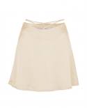 Tossy Blue Satin Y2k Mini Skirt Women High Waist Wrap Skirts Summer 2022 Black Corset Skirt Elegant Lady Fashion Streetw