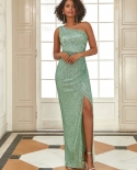 Elegant Evening Dresses Aline Off The Shoulder Long Sequins 2022 Ever Pretty Of Simple Crisscross Prom Dress Ep09996  Ev