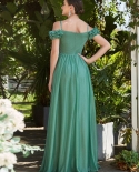 Elegant Evening Dresses Long Aline Offshoulder Floral Vneck Floor Length 2022 Ever Pretty Of Tulle Simple Prom Women Dre