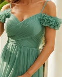 Elegant Evening Dresses Long Aline Offshoulder Floral Vneck Floor Length 2022 Ever Pretty Of Tulle Simple Prom Women Dre