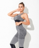Workout Sportswear Yoga Set Gym Clothing Seamless Sports Set Women Fitness Suit Yoga Outfit Sport Bra Set Athletic Wear 