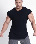 Mens Cotton Bodybuilding Tank Top Vest 2022 New Male Gym Fitness Workout Sleeveless Shirt Man Jogger Slim Fit Tee Clothi