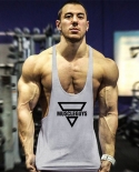 Muscle Guys Vest Bodybuilding Clothing Fitness Stringer Gyms Tank Top Men Sleeveless Shirt Weightlifting Singletstank To