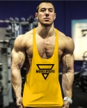 Muscle Guys Vest Bodybuilding Clothing Fitness Stringer Gyms Tank Top Men Sleeveless Shirt Weightlifting Singletstank To