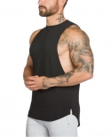 Brand Gym Clothing Mens Singlet Bodybuilding Stringer Tank Top Men Fitness Vest Sporting Cotton Workout Muscle Shirttank