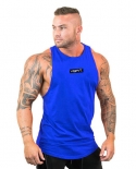 Brand Gym Clothing Mens Bodybuilding Hooded Tank Top Cotton Sleeveless Vest Sweatshirt Fitness Workout Sportswear Tops M