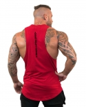 Mens Tank Top Gym Fitness Workout Cotton Sleeveless Shirt Summer Casual Clothing Male Stringer Singlet Undershirt Vestta