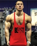 Summer Gym Stringer Singlets Mens Clothing Muscle Bodybuilding Sleeveless Shirt Y Back Sporting Tank Top Men Fitness Ve