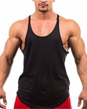 Men Bodybuilding Clothing Cotton Tank Top Plain Gym Fitness Vest Sleeveless Undershirt Casual Fashion Workout Muscle Sin