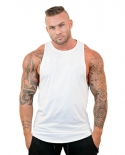 New Cotton Gym Tank Tops Men Sleeveless Tank Tops For Boys Bodybuilding Clothing Undershirt Fitness Stringer Workout Ves