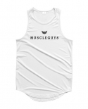2022 New Arrival Mens Fashion Casual Tank Top Handsome Vest Bodybuilding Fitness T Shirt Quick Drying Breathable Sleevel