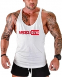 Bodybuilding Men Summer Fitness Y Back Tank Top Cotton Fashion Mens Gym Clothing Loose Breathable Sleeveless Shirtstank 