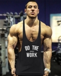 Mens Gym Fitness Running Vest Breathable Sleeveless Shirt Training Tank Top Basketball Singlet Sportswear Bodybuilding 