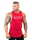 Muscleguys Gym Clothing Bodybuilding Vest And Fitness Men Tank Tops Brand High Quality Cotton Sleeveless Undershirttank 