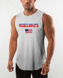 Summer Mens Bodybuilding Vests Comfortable Basketball Sleeveless T Shirt Fitness Tanktop Gym Clothing For Men Muscle 