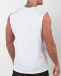 Summer Plain Cotton Tank Top Men Bodybuilding Sleeveless Shirt Gym Stringer Singlet Blank Fitness Clothing Sportwear Ves