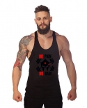 Mens Bodybuilding Brand Tank Top Men Gyms Stringer Tank Top Fitness Singlet Sleeveless Shirt Workout Man Undershirt Clot