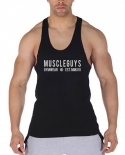 Brand Gyms Clothing Sportswear Singlet Canotte Bodybuilding Stringer Tank Top Men Fitness Undershirt Muscle Sleeveless T