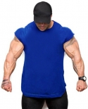 New Brand Waistcoat Bodybuilding Clothing Fitness Tight Fitting Mens Singlet Shirt Vest Blouse Mens Singlettank Tops