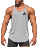 Muscleguys Brand Gyms Tank Tops Mens Undershirt Sporting Wear Bodybuilding Men Fitness Exercise Clothing Vest Sleeveless