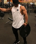 Muscleguys Brand Mens Sleeveless Tank Tops Summer Cotton Tank Top Gyms Clothing Bodybuilding Undershirt Fitness Tanktopt