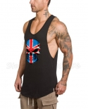 Muscleguys Fitness Men Stringer Tank Top Gyms Bodybuilding Clothes Workout Singlets Weight Lifting Sportwear Undershirtt