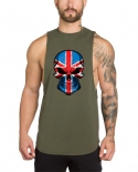 New Brand Bodybuilding Clothing Gym Stringer Tank Top Men Sportswear Sleeveless Vest Muscle Undershirt Fitness Tanktop M