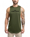 New Brand Bodybuilding Clothing Gym Stringer Tank Top Men Sportswear Sleeveless Vest Muscle Undershirt Fitness Tanktop M