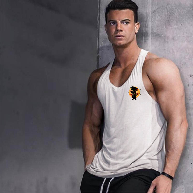 Lehmanlin Canottiera Uomo Palestra Bodybuilding,Canotta Da - Foto 3