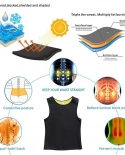 Men Neoprene Sweat Sauna Vest Body Shapers Waist Trainer Slimming Shapewear Tummy Control Belly Waist Shaper  Burning Co