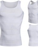 Men Slimming Body Shaper Tummy Control Vest Tank Top Underwear Corset Waist Trainer Cincher Male Compression Abdomen Bod