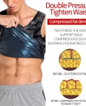 Men Sweat Body Shaper Vest Waist Trainer Tank Tops Grey Camo Shapewear Sauna Girdle Premium Workout Sheath Slimming Belt